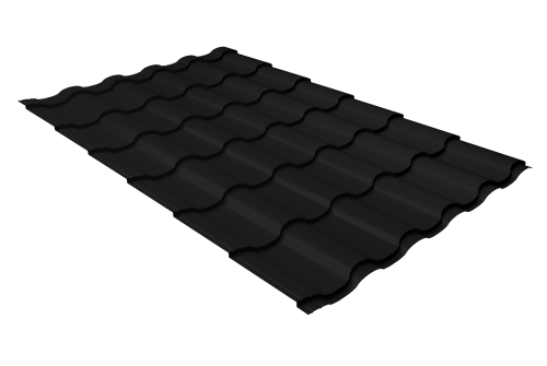 Профиль волновой кредо 0,45 Drap RAL 9005 черный