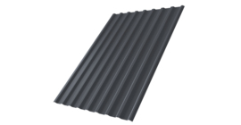 Профнастил С20R Grand Line 0,5 Velur X RAL 7024 мокрый асфальт