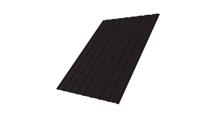 Профнастил С10B 0.45 Drap-double TX RAL 9005 черный