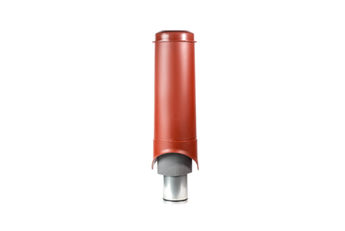 Выход вентиляции Krovent Pipe-VT 150/700 изолированный красно-коричневый