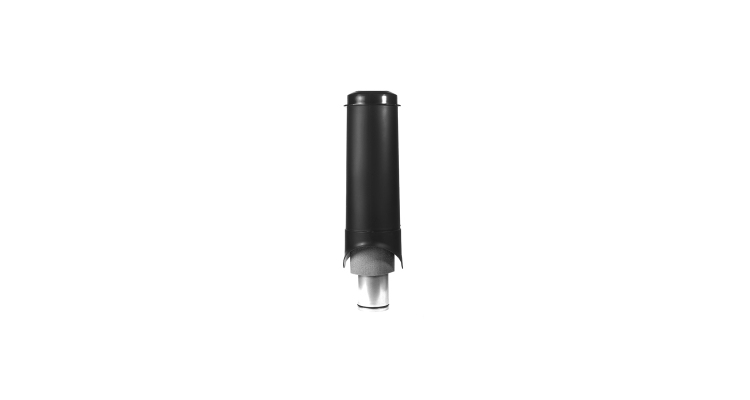 Выход вентиляции Krovent Pipe-VT 150/700 изолированный черный