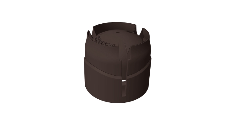 Колпак Krovent Hupcap 270 new коричневый