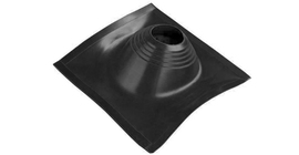 Проходной элемент MF угловой №2 (180-280мм) +185 EPDM (металлический окрашенный фланец) черный